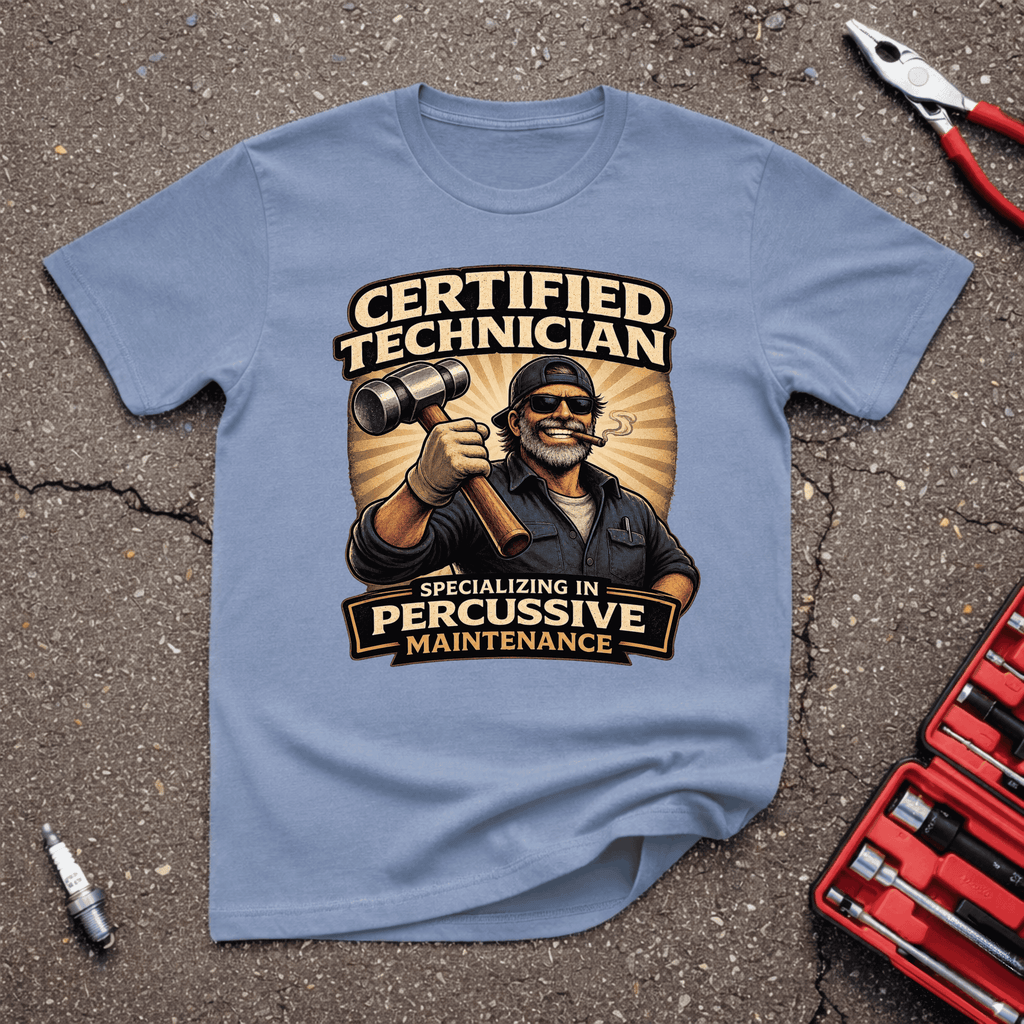 Percussive Maintenance T-Shirt