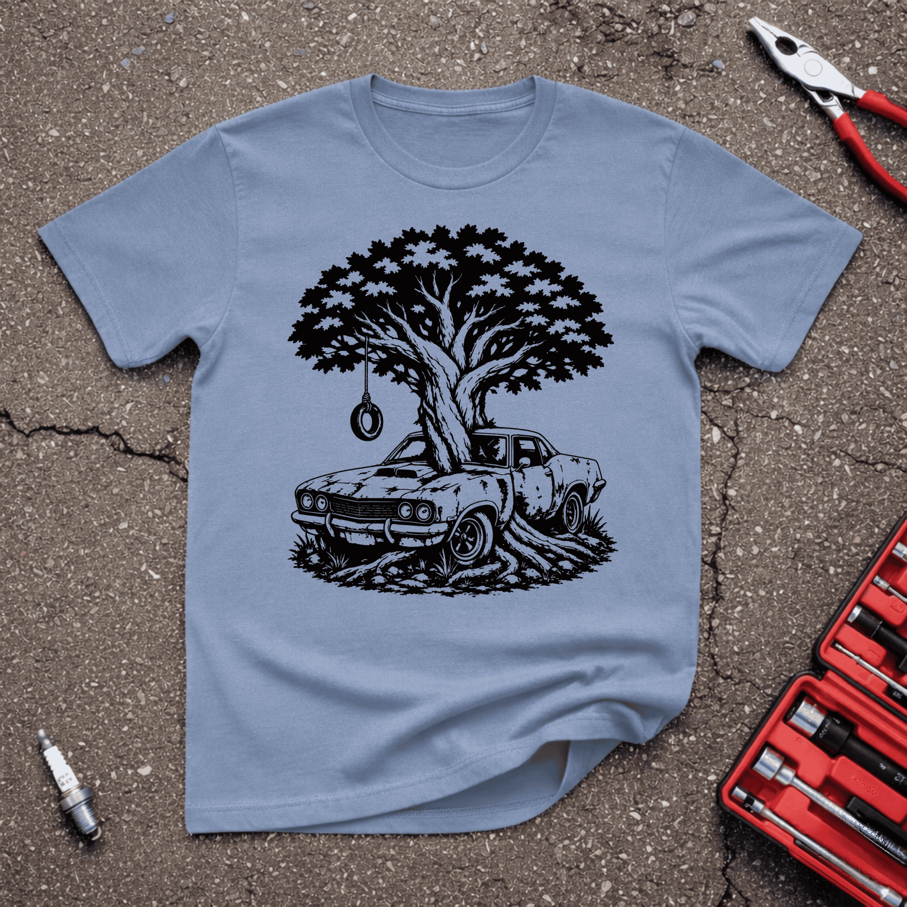Tree In Car T-Shirt