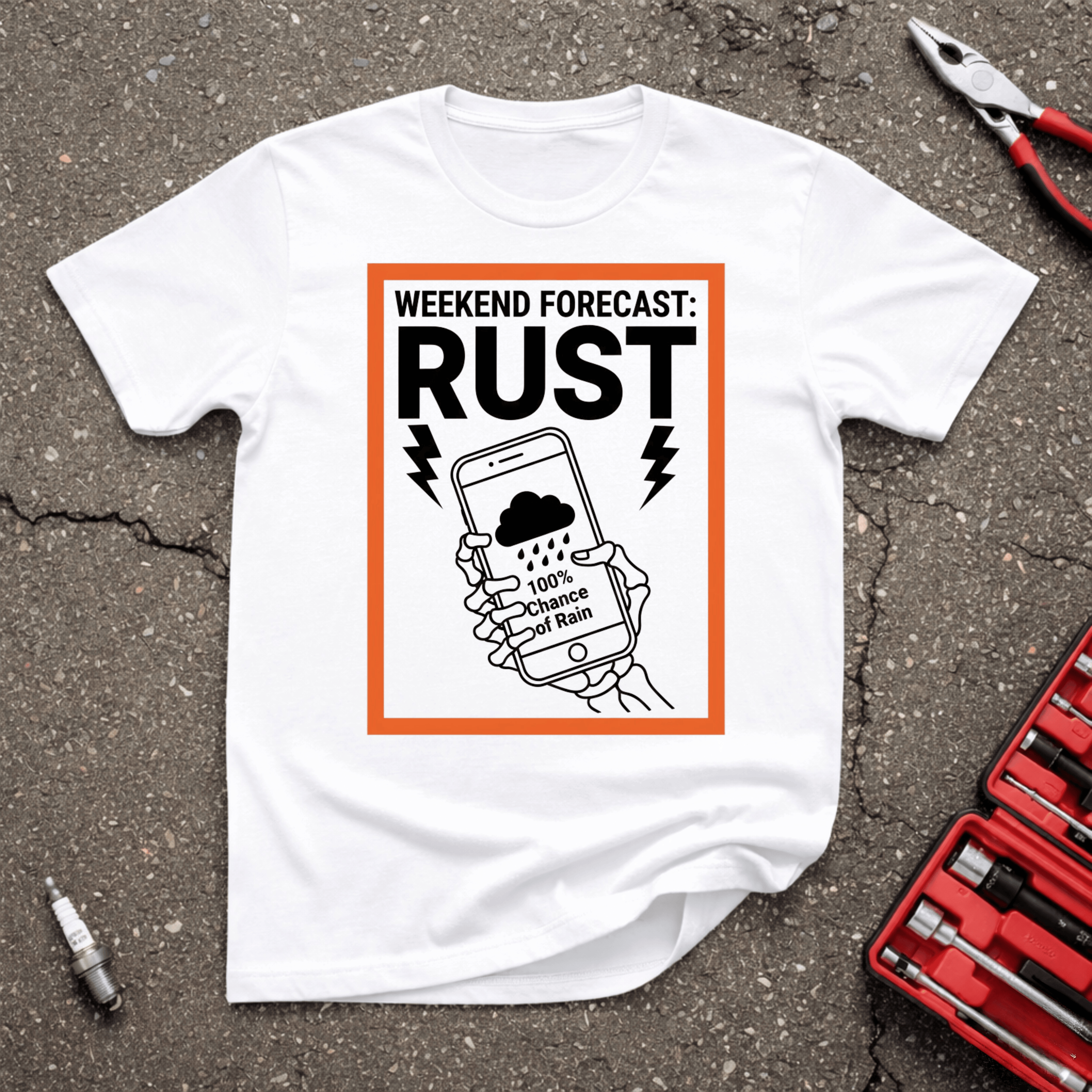Forecast Rust T-Shirt