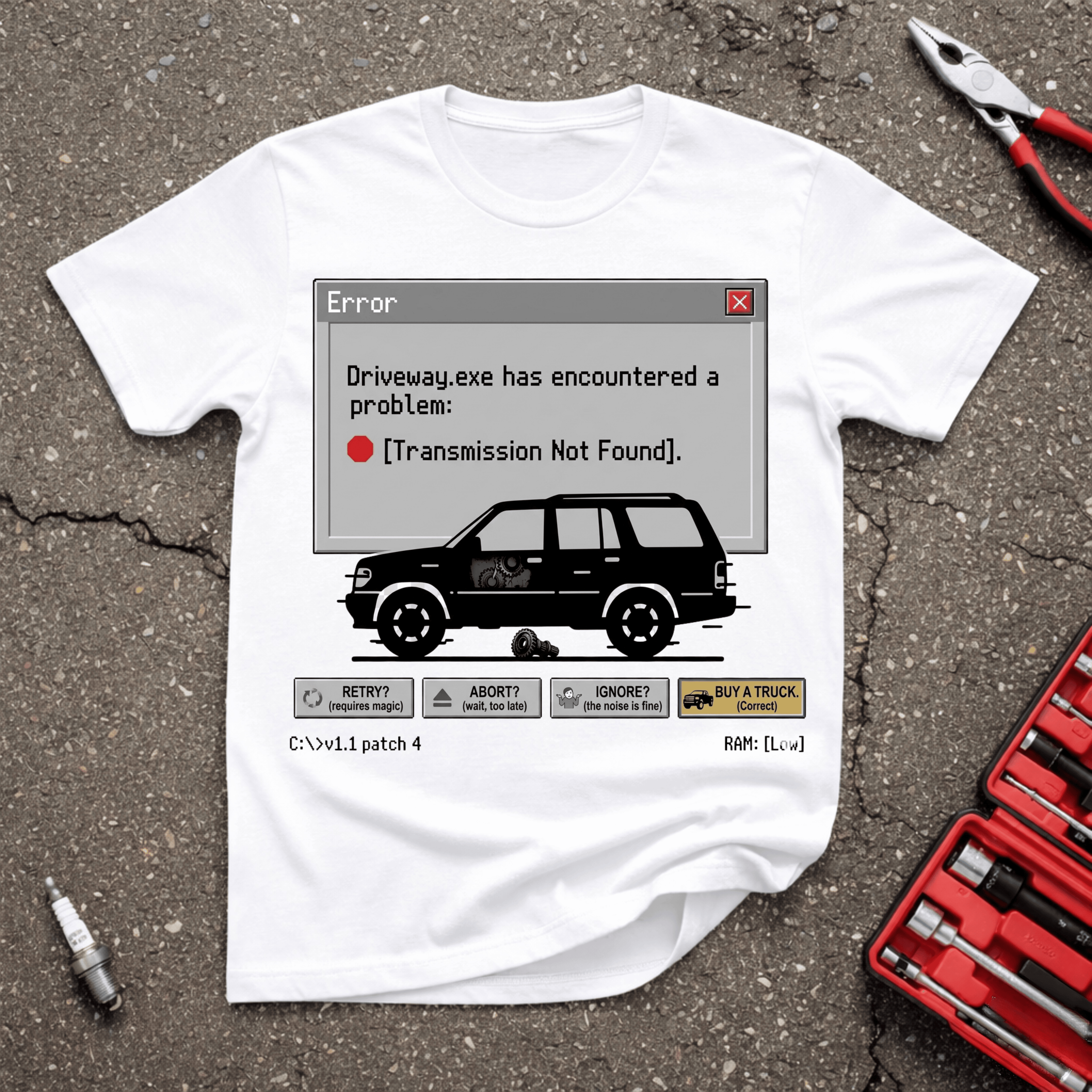 Driveway Error T-Shirt