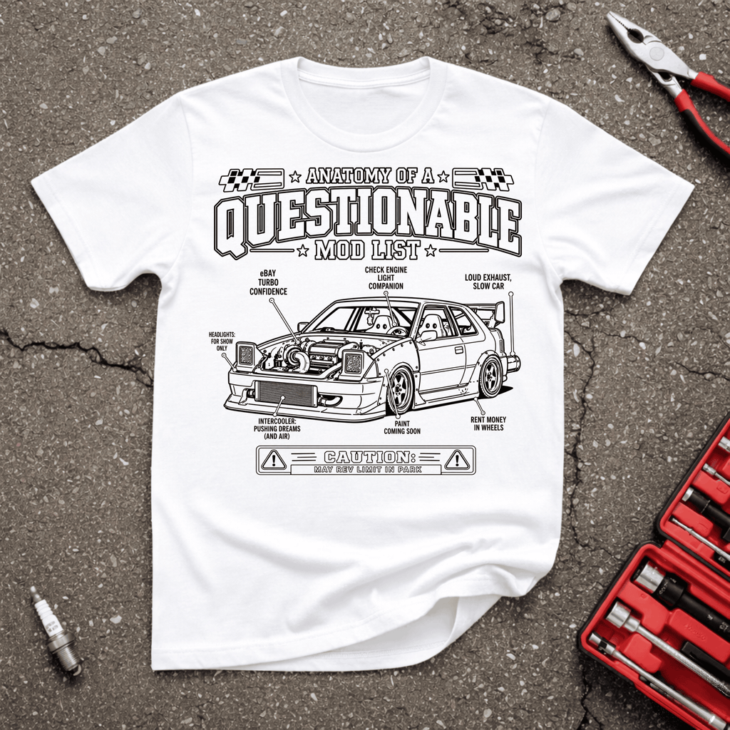 Questionable Mod List T-Shirt